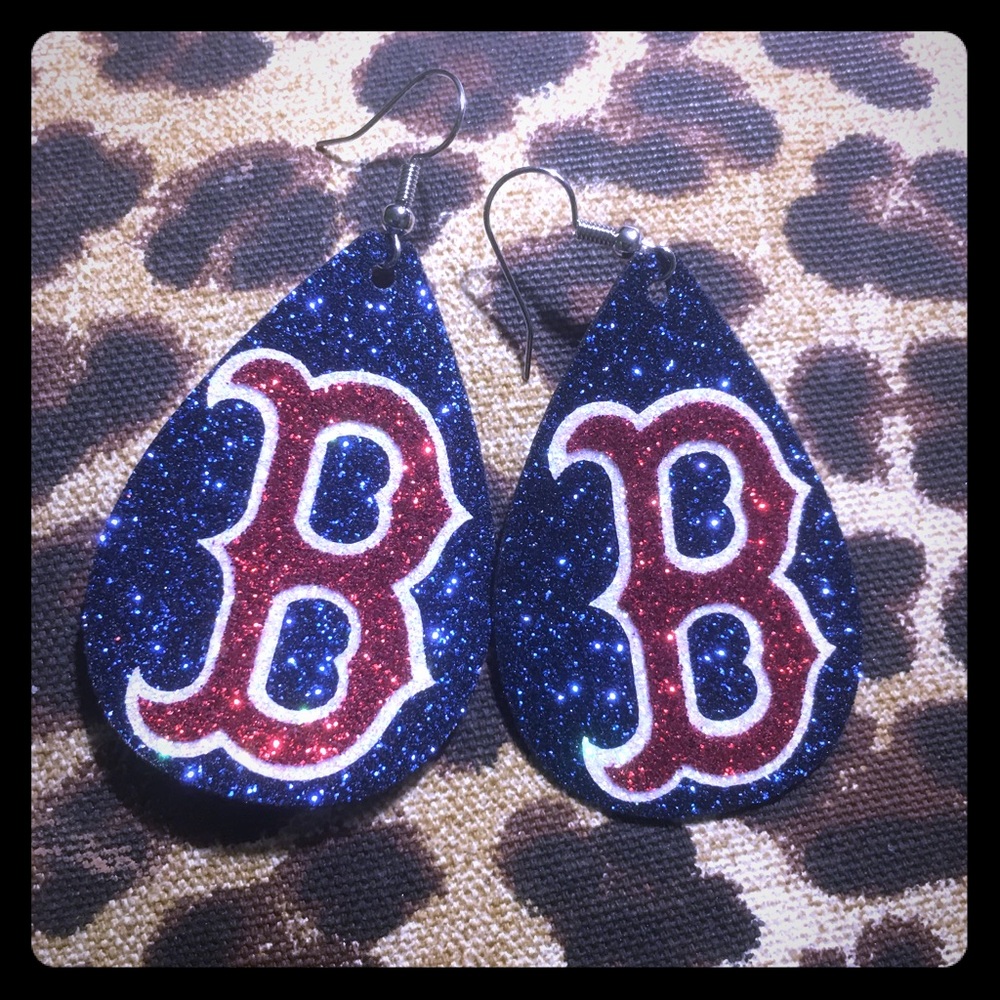 Boston Red Sox Earrings